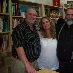 Peter Sharpe and Annie and Bob Abbot